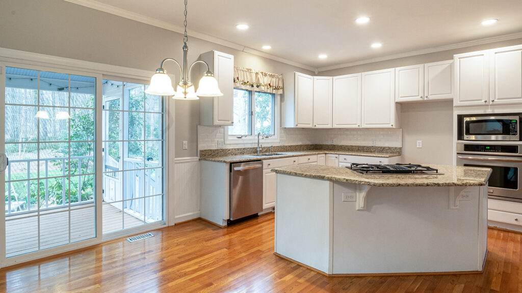 kitchen in new home