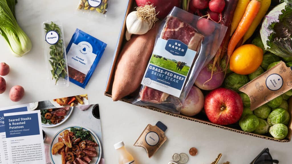 Blue Apron meal kit