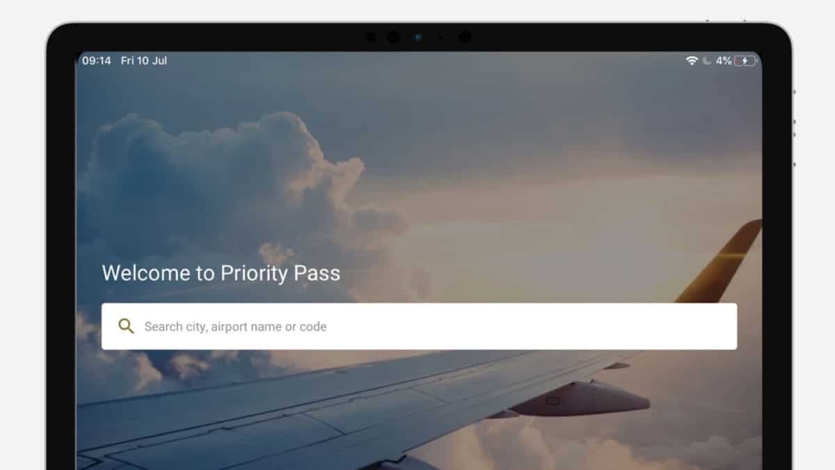 Priority Pass app