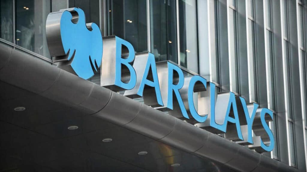 Barclays sign