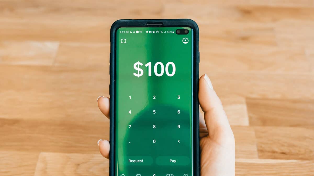 Cash App on phone