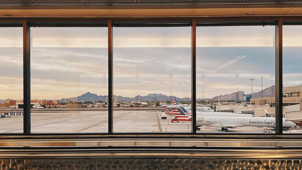 Phoenix Sky Harbor American hub