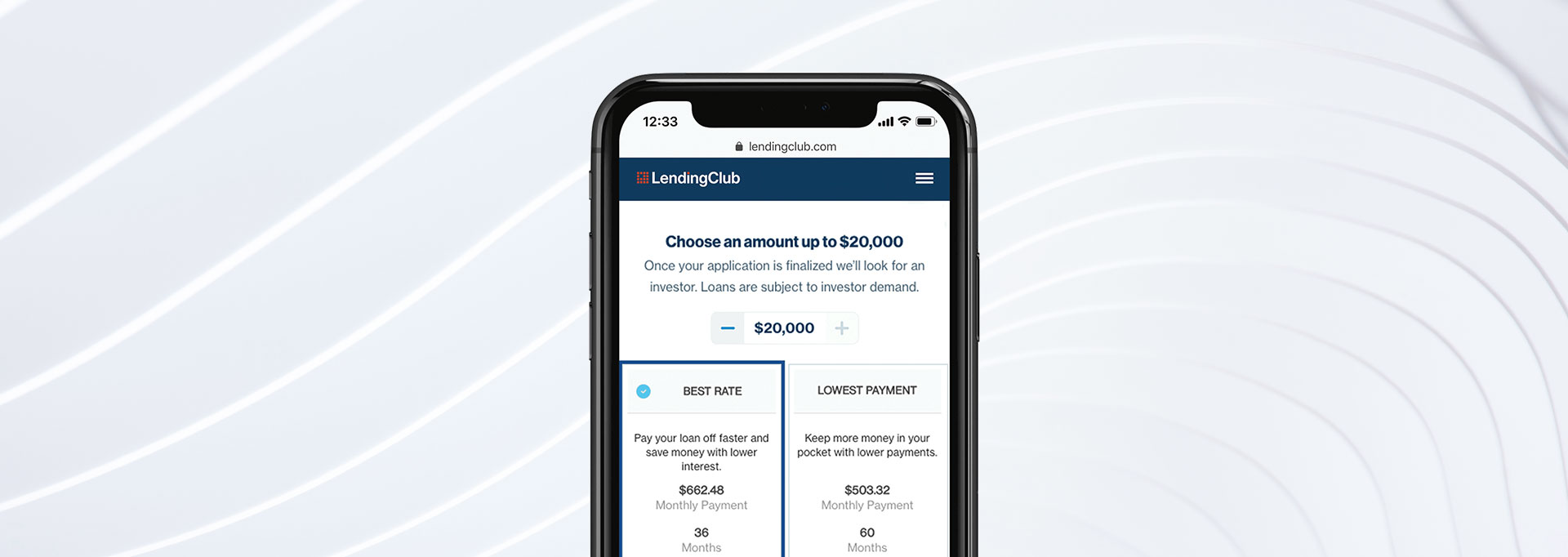 LendingClub personal loan