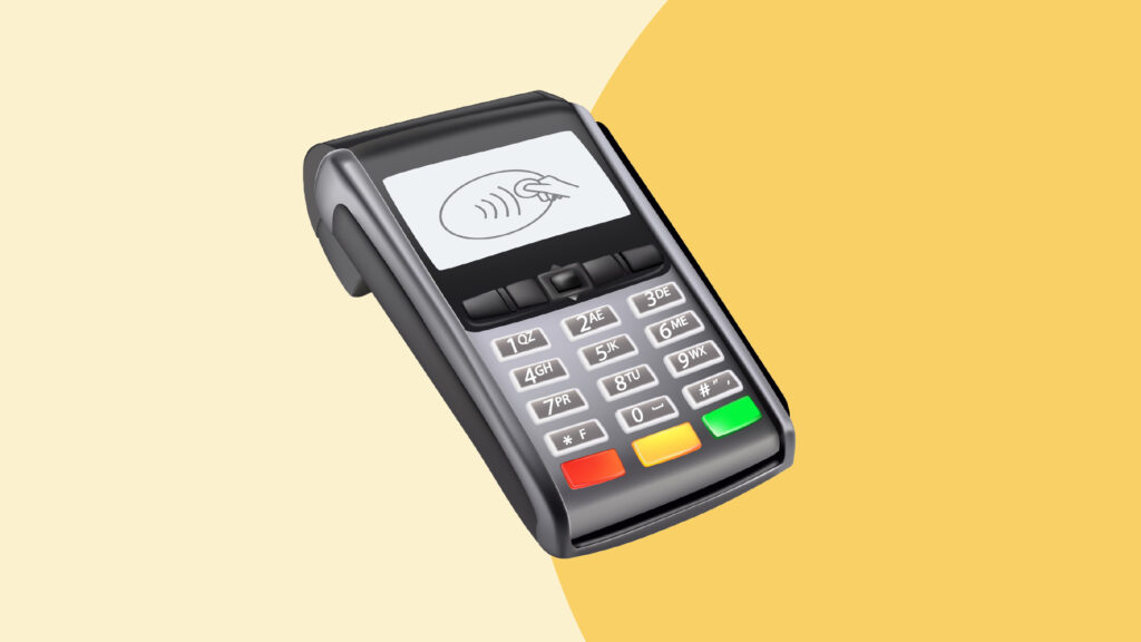 credit card payment device