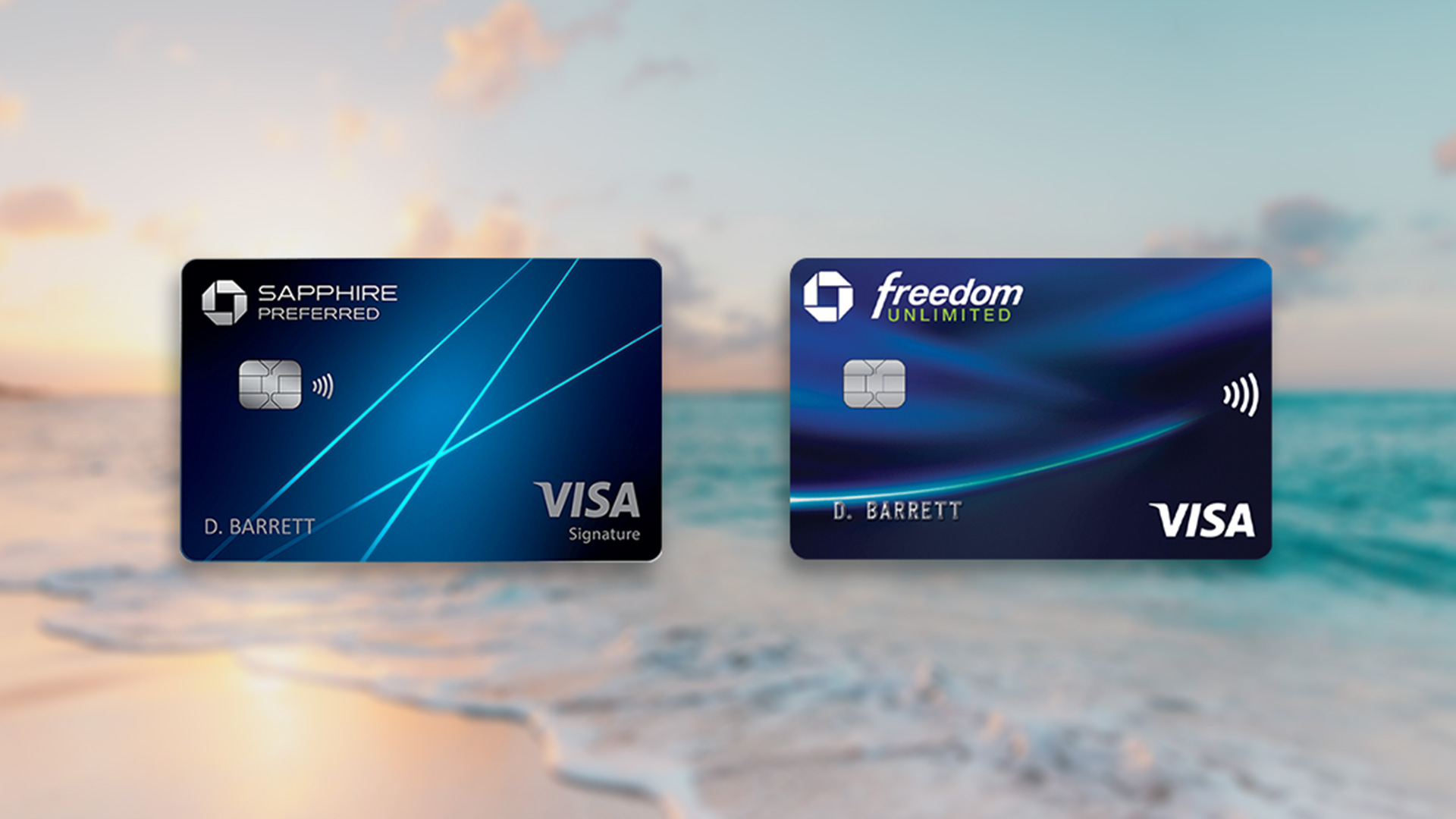 Chase Sapphire Preferred and Chase Freedom Unlimited