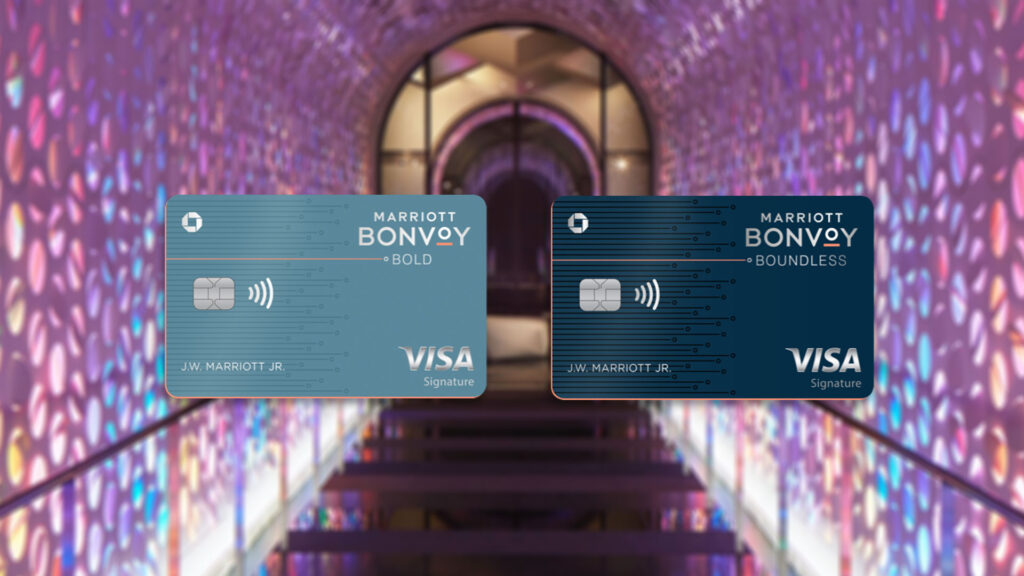 Marriott Boundless and Bold credit cards