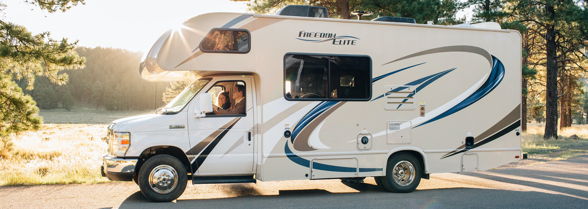 driving RV motor home