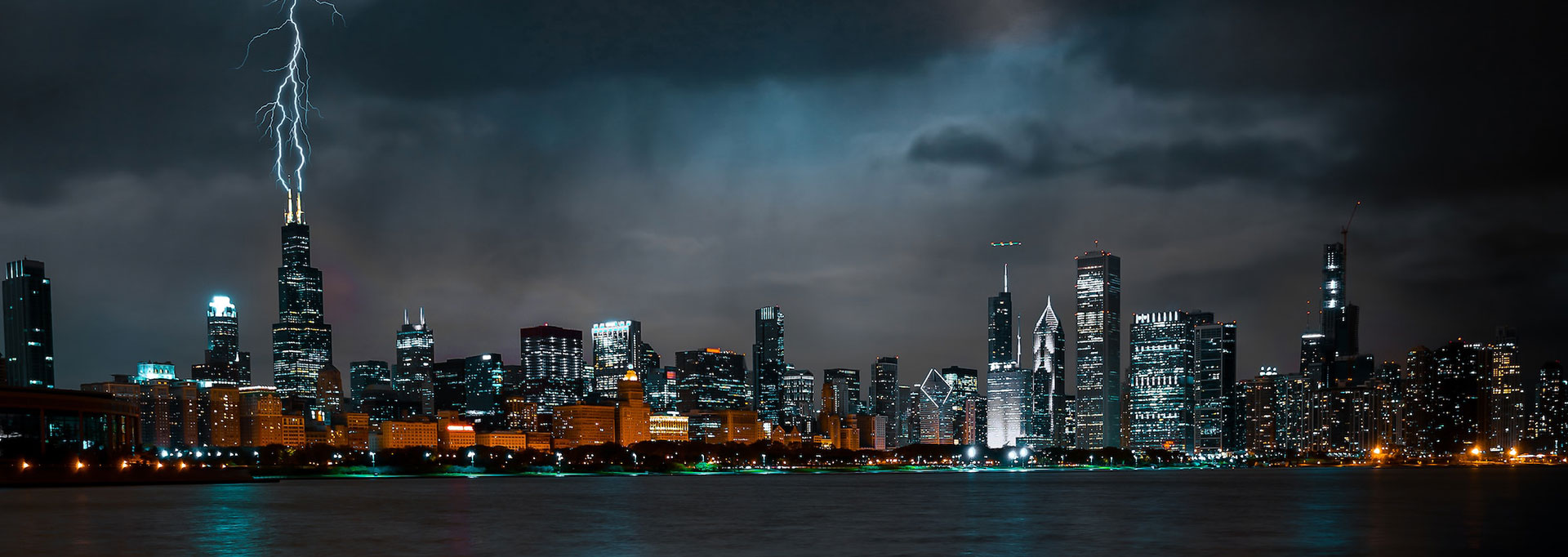 storms over Chicago