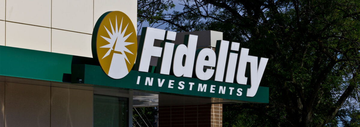 Fidelity exterior sign